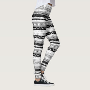 Leggings Divertido, divertido, con múltiples patrones en bl