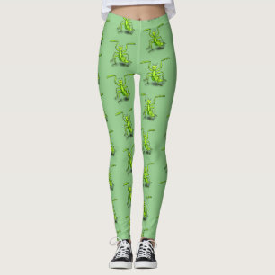 Leggings Divertido ilustracion personalizado de mantis de o