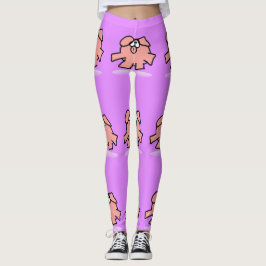 Leggings Divertido Personalizado de Año Cerdo Mujer escoge 