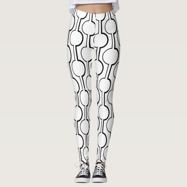 Leggings Dividir círculos (Anverso)