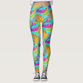 Leggings Diviértete con un patrón moderno y femenino de con