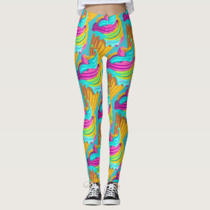Leggings Diviértete con un patrón moderno y femenino de con