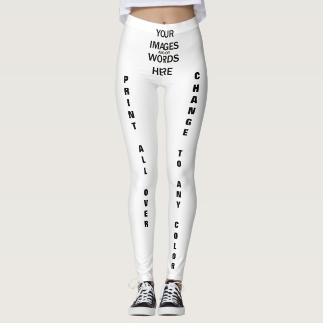 Leggings DIY - Piernas (Anverso)