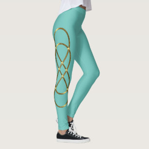 Leggings Doble infinito oro antiguo + tus ideas