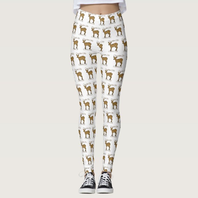 Leggings Doe de galleta de chocolate (Anverso)