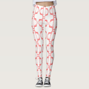 Leggings Dogo Alemán coral