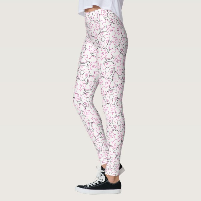 Leggings Dogo Alemán juguetón (Izquierda)