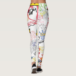 Leggings Dolce Gabbana Nueva temporada Diseño de tipografía