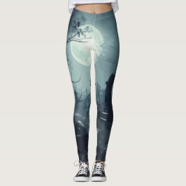 Leggings Dominio de la Muerte: una visión temible del cemen