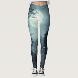 Leggings Dominio de la Muerte: una visión temible del cemen