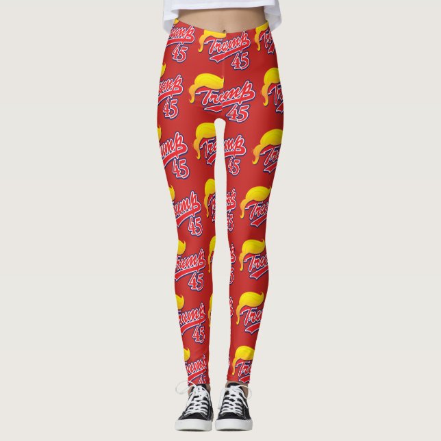 Leggings Donald Trump 45° presidente (Anverso)