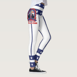 Leggings Donald Trump - HACIENDO AMÉRICA v2 GRANDE y FUERTE
