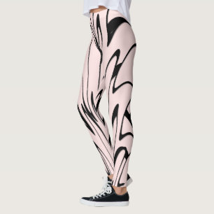 Leggings Donde el arte se encuentra con el pensamiento negr