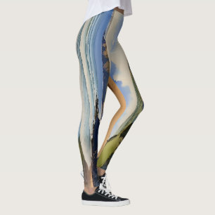Leggings "Donde el cielo se encuentra con la arena tranquil
