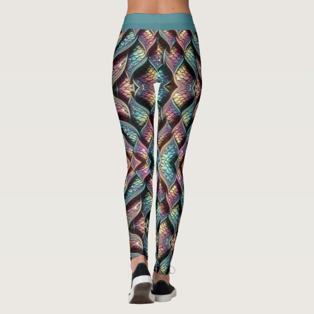 Leggings ¿Dónde está la sirena? (Reverso)
