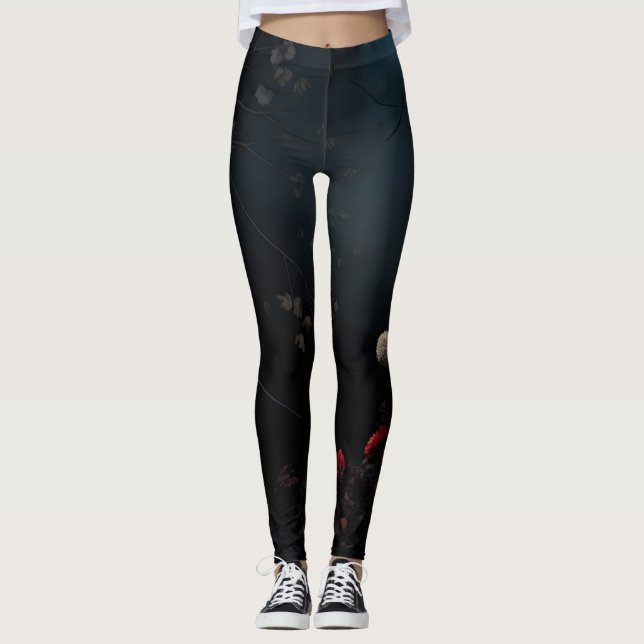 Leggings "Donde perdura la oscuridad" (Anverso)