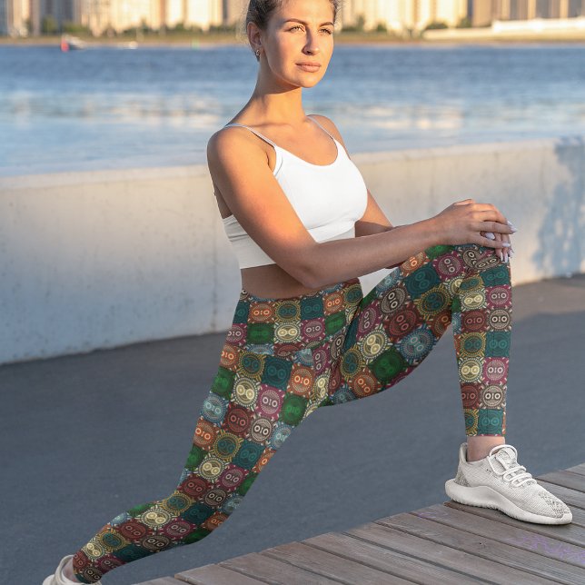 Leggings Doodle Owl (Subido por el creador)