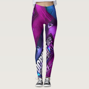Leggings Dope_AF piernas anchas y coloridas