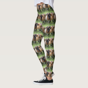 Leggings Dos bebés Tortoiseshell Cerdos de Guinea,