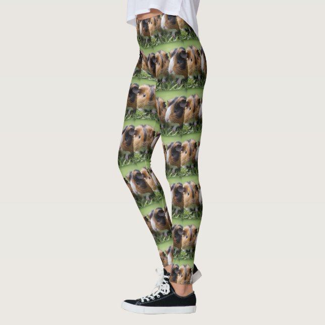 Leggings Dos bebés Tortoiseshell Cerdos de Guinea, (Izquierda)