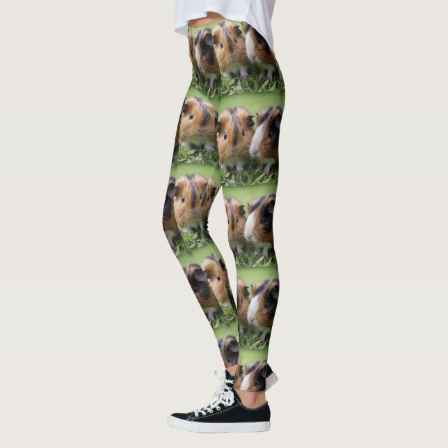 Leggings Dos bebés Tortoiseshell Cerdos de Guinea, (Izquierda)