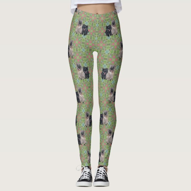 Leggings Dos Cairn Terriers (Anverso)