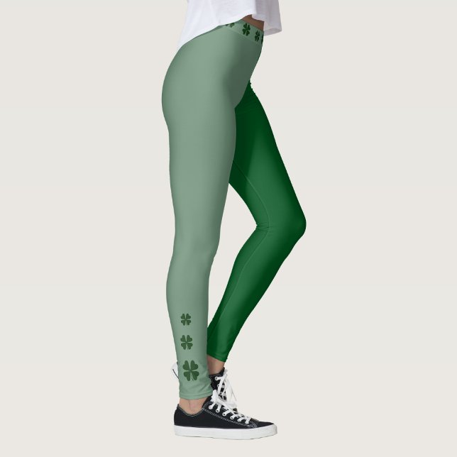 Leggings Dos tontos Shamrock - Irlanda: encanto afortunado (Subido por el creador)