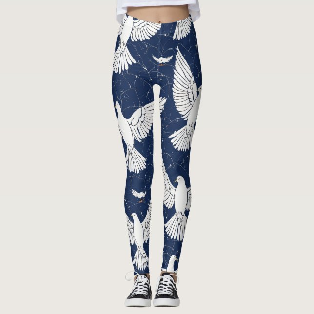 LEGGINGS DOVE FLYING (Anverso)