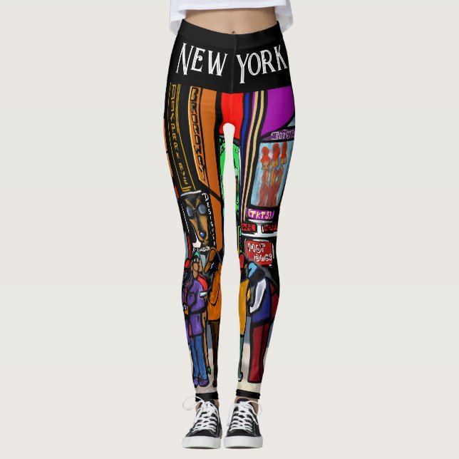Leggings Doxie Town Ciudad - NUEVA YORK (Anverso)