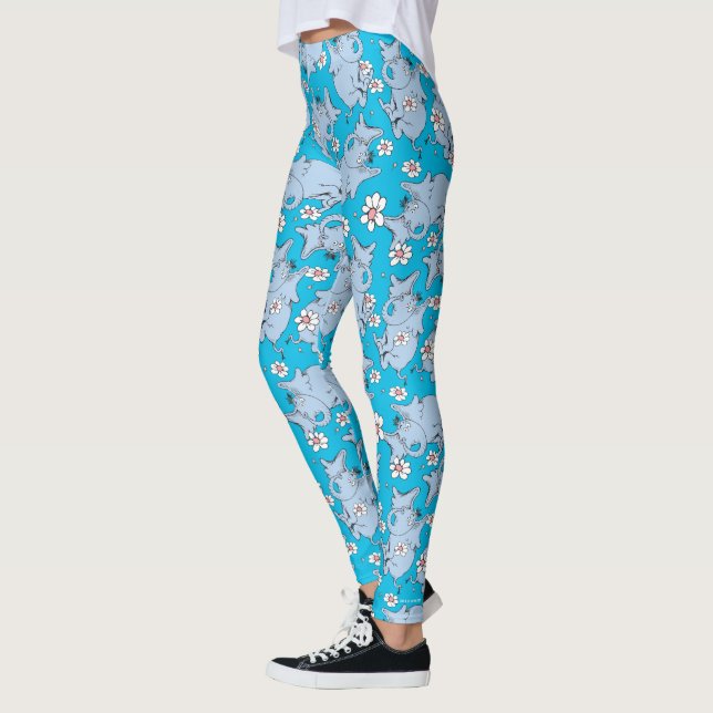 Leggings Dr. Seuss Horton escucha a Quién (Izquierda)