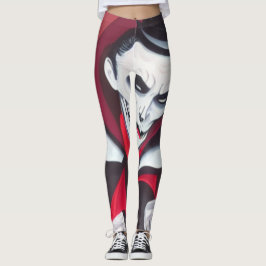 Leggings Drácula de Halloween