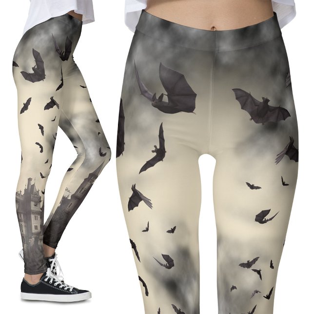 Leggings Drácula de vampiros góticos en el castillo de Hall (Subido por el creador)