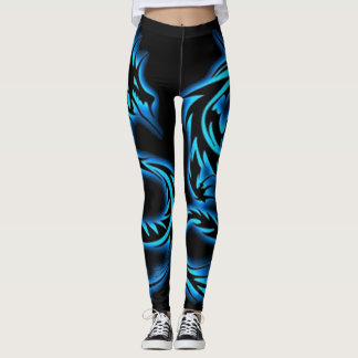 LEGGINGS DRAGÓN AZUL