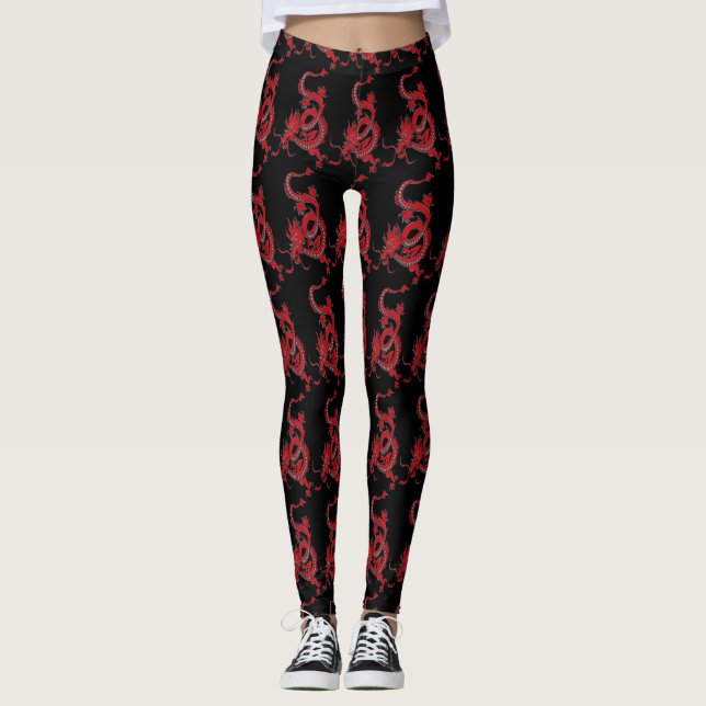 Leggings Dragón chino (Anverso)