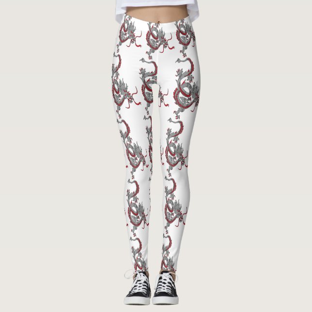 Leggings Dragón chino de Año Nuevo (Anverso)