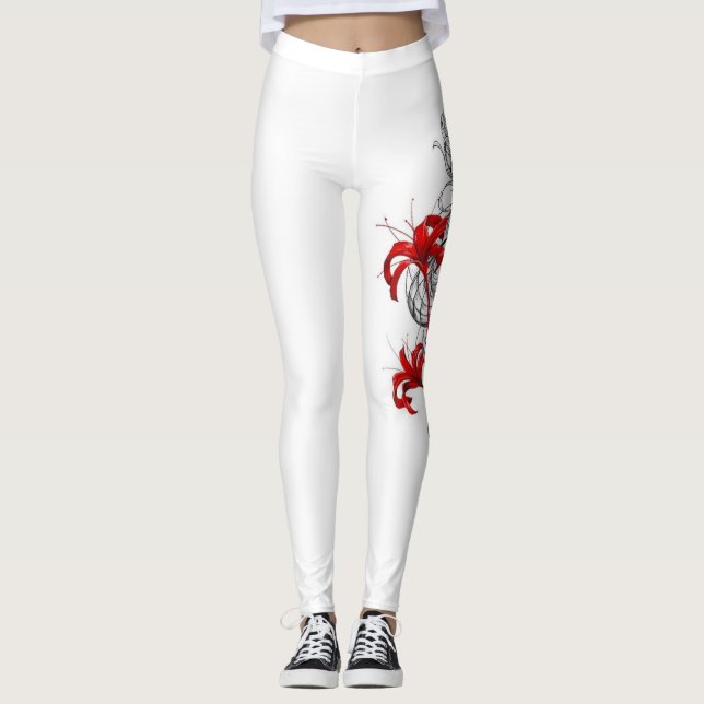 Leggings dragón de estilo japonés (Anverso)