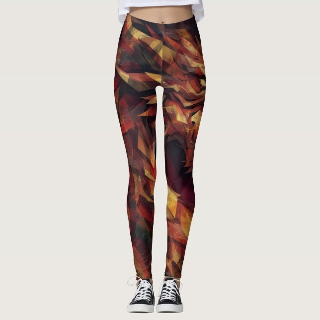 Leggings Dragón Fiero (Anverso)