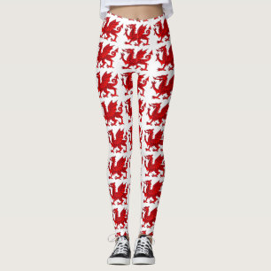 Leggings Dragón galés con efecto biselado