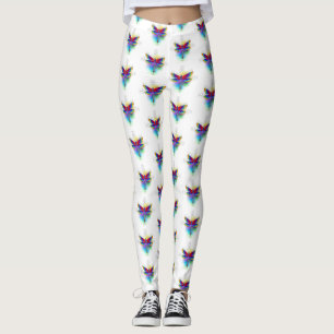 Leggings Dragón poligonal arcoiris