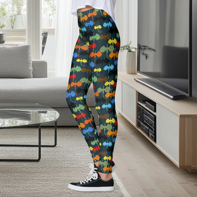 Leggings Dragon Wing Blue Flight Fantasy (Subido por el creador)