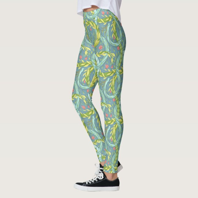Leggings Dragones de madera (Izquierda)