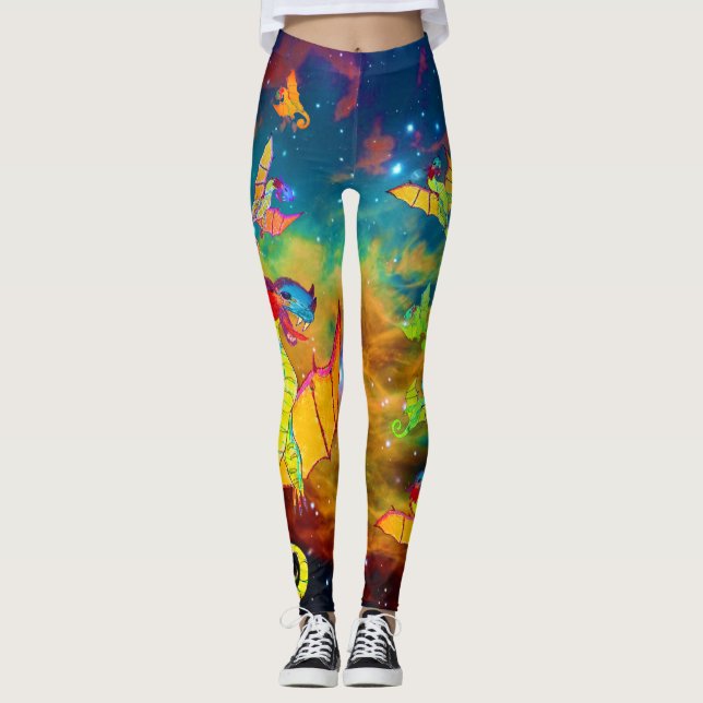 Leggings Dragones y monstruos Micheals (Anverso)