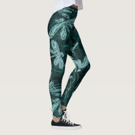 Leggings Dragonfly Disco Midnight Blue