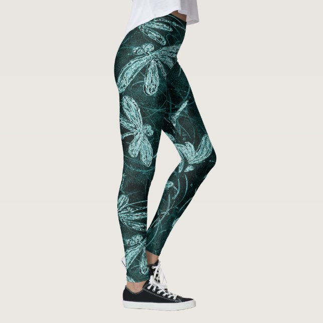 Leggings Dragonfly Disco Midnight Blue (Derecha)