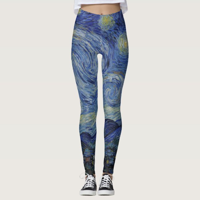 Leggings Dream Legging, Van Gogh, starry night (Anverso)
