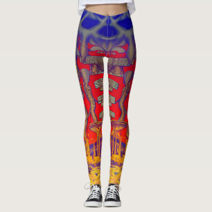 Leggings Dreamland psicodélico