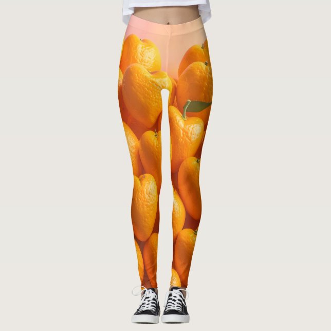 Leggings Dreamy Citrus Heart (Anverso)