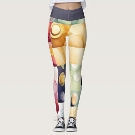 Leggings Drogas geométricas