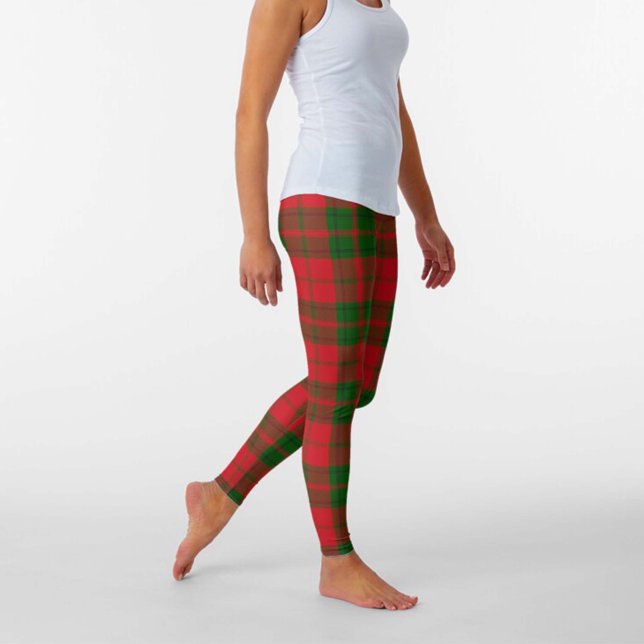 Leggings Drummond Clan Cute Tartan Plaid (Subido por el creador)