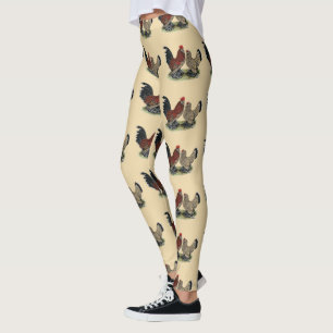 Leggings D'Uccle Bantams: Mille Fleur